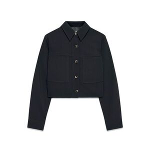 Aritzia Black Little Cropped Jacket